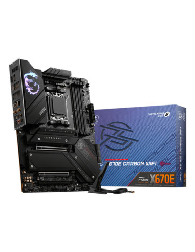 MSI MPG X670E CARBON WIFI scheda madre AMD X670 Socket AM5 ATX