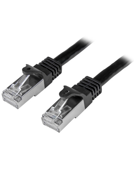 StarTech.com N6SPAT3MBK cavo di rete Nero 3 m Cat6 SF/UTP (S-FTP)