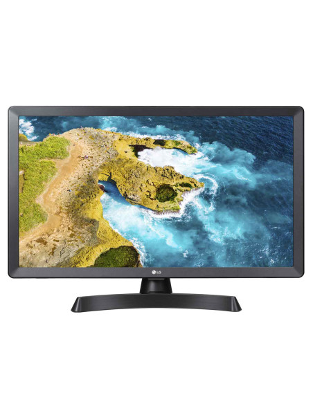LG 24TQ510S Monitor TV 23.6" smart webOS 22 Wi-Fi NOVITÀ 2022 Nero