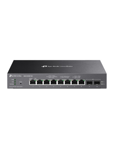 TP-Link Omada SG2210XMP-M2 switch di rete Gestito L2/L2+ 2.5G Ethernet (100/1000/2500) Supporto Power over Ethernet (PoE) Montag