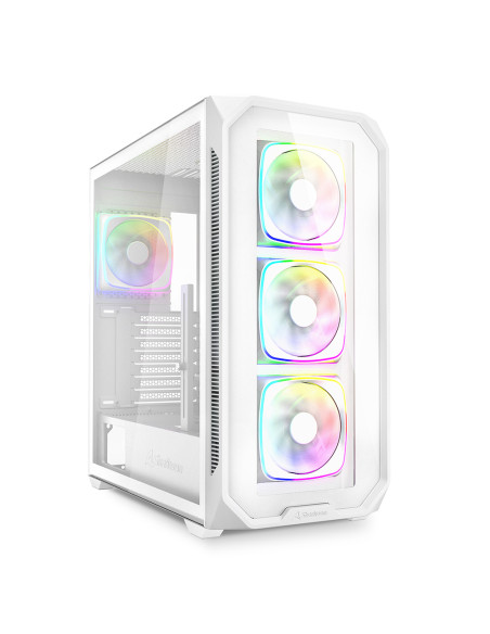 SHARKOON CASE AK5G RGB ATX WHITE