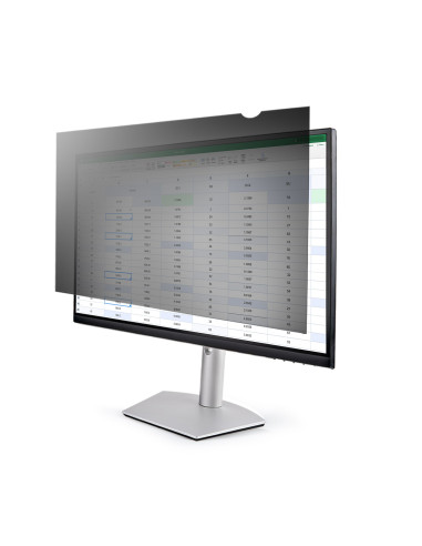 StarTech.com Filtro privacy per monitor per computer da 23.6" 16:9, Pellicola protettiva antiriflesso con riduzione della luce b