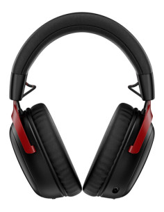 HyperX Cloud III S Wireless – Gaming Headset (Nero-Rosso)