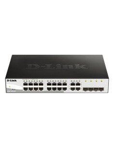 D-Link DGS-1210-20 Gestito L2 Gigabit Ethernet (10/100/1000) 1U Nero