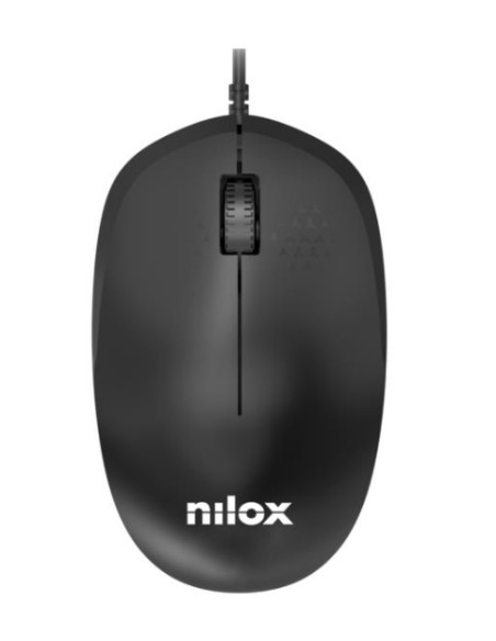 Nilox MOUSB1012 mouse Ufficio USB tipo A Ottico 1200 DPI