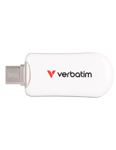 Verbatim 30228 unità flash USB 64 GB USB tipo-C 3.2 Gen 1 (3.1 Gen 1) Bianco