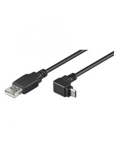 Nilox USB A - Micro-USB B, 1.8m cavo USB USB 2.0 1,8 m Nero