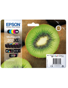 Epson Kiwi Multipack 5-colours 202XL Claria Premium Ink