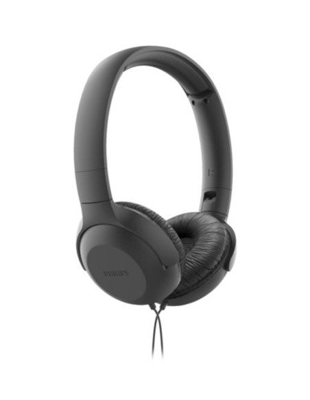 Philips TPV UH 201 BK Auricolare Cablato A Padiglione Musica e Chiamate Nero