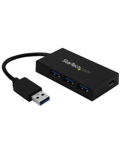 StarTech.com Hub USB 3.0 a 4 Porte - Hub USB Type-A con 1x USB-C e 3x USB-A Porte (SuperSpeed 5Gbps) - Alimentato da Bus USB - A