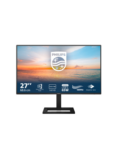 Philips Serie 1000 27E1N1300AE/00 Monitor PC 68,6 cm (27") 1920 x 1080 Pixel Full HD LCD Nero