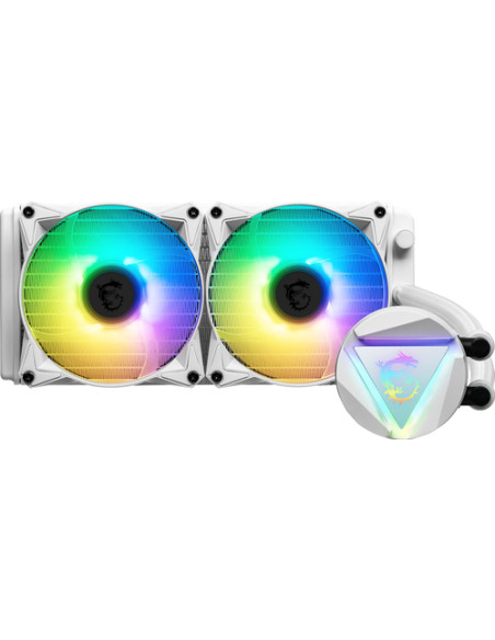 MSI MAG CORELIQUID 240R V2 Case per computer Refrigeratore 2,5 cm Bianco 1 pz