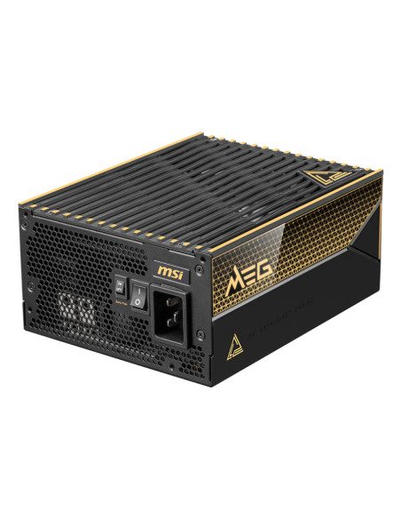 MSI MEG Ai1600T PCIE5 alimentatore per computer 1600 W 24-pin ATX ATX Nero