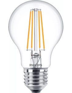 Philips Lampadina trasparente a filamento 60 W A60 E27