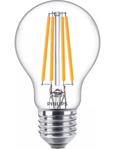 Philips Lampadina trasparente a filamento 100 W A60 E27