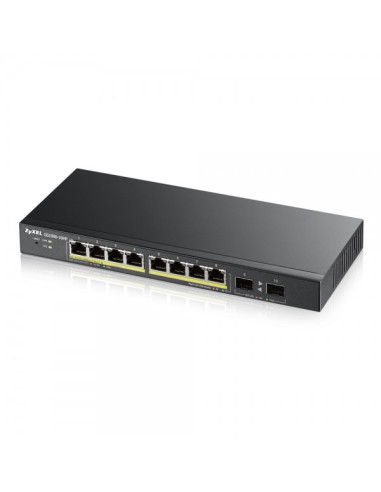 Zyxel GS1900-8HP v3 PoE Gestito L2 Gigabit Ethernet (10/100/1000) Supporto Power over Ethernet (PoE) Nero