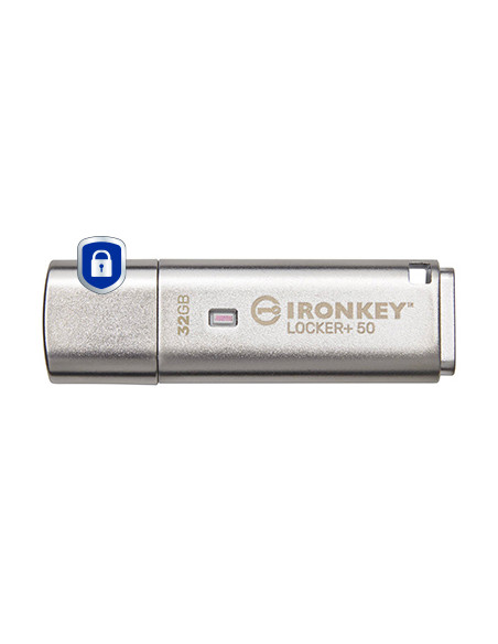 Kingston Technology IronKey 32GB IKLP50 AES USB, w/256bit Encryption