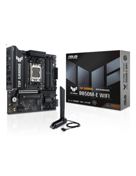 ASUS TUF GAMING B850M-E WIFI AMD B850 Socket AM5 micro ATX