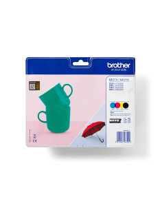 Brother LC-227XLVALBP cartuccia d'inchiostro 4 pz Originale Nero, Ciano, Magenta, Giallo