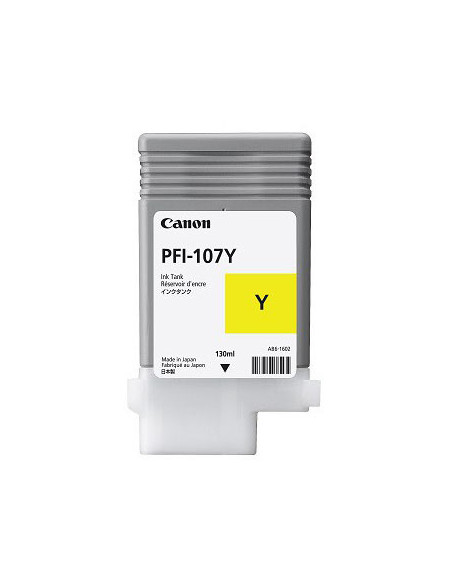 Canon PFI-107Y cartuccia d'inchiostro 1 pz Originale Giallo