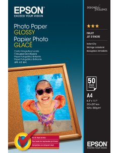 Epson Photo Paper Glossy - A4 - 50 Fogli