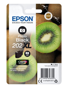 Epson Kiwi Singlepack Photo Black 202XL Claria Premium Ink
