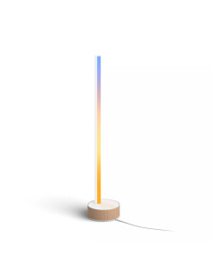 Philips Hue White and Color ambiance Gradient Signe Lampada Smart Tavolo Effetto Legno