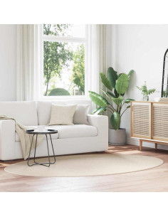 Tappeti per area Ovale HUARTE Beige 230 x 160 cm