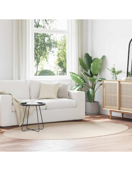 Tappeti per area Ovale HUARTE Beige 230 x 160 cm