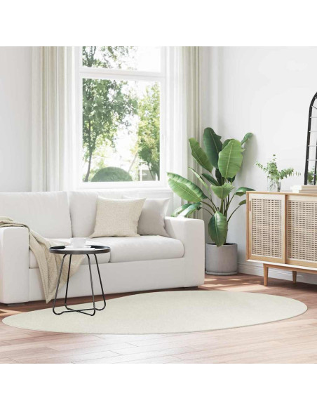 Tappeti per area HUARTE Crema 160 x 230 cm Poliestere