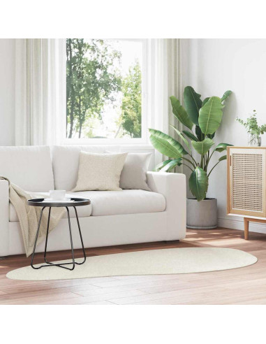 Tappeti per area HUARTE Crema 100 x 200 cm Poliestere