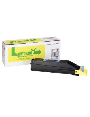 KYOCERA TK-865Y cartuccia toner 1 pz Originale Giallo