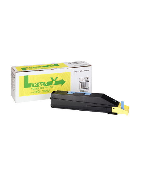 KYOCERA TK-865Y cartuccia toner 1 pz Originale Giallo