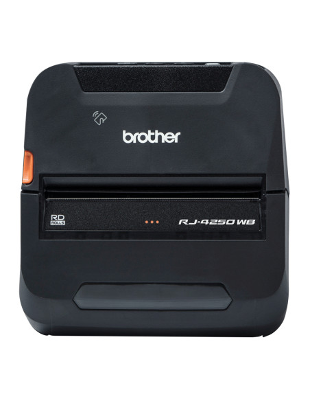 Brother RJ-4250WB stampante per etichette (CD) 203 x 203 DPI 127 mm/s Con cavo e senza cavo Wi-Fi Bluetooth