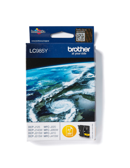 Brother LC985Y cartuccia d'inchiostro 1 pz Originale Giallo