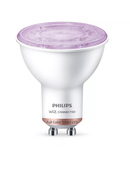 Philips LED Lampadina Smart Dimmerabile Luce Bianca o Colorata Attacco GU10 50W