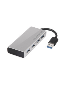 CLUB3D USB 3.0 Hub 4-Port with Power Adapter