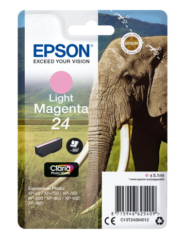 Epson Elephant Cartuccia Magenta chiaro