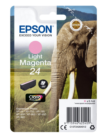 Epson Elephant Cartuccia Magenta chiaro