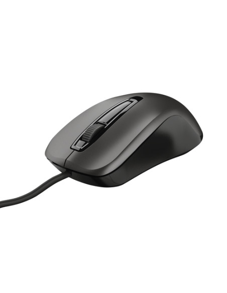 Trust Carve mouse Ufficio Ambidestro USB tipo A Ottico 1200 DPI