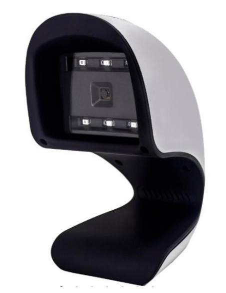 Nilox NX-CSM-2DUNL lettore di codici a barre Lettore di codici a barre portatile 1D/2D CMOS Nero