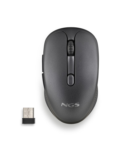 NGS EVO RUST mouse Ufficio Mano destra RF Wireless Ottico 1600 DPI
