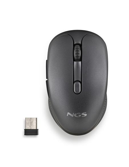 NGS EVO RUST mouse Ufficio Mano destra RF Wireless Ottico 1600 DPI