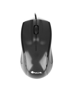 NGS Black Mist mouse Ufficio Mano destra USB tipo A Ottico 800 DPI