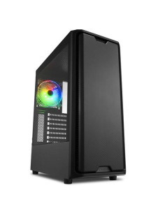 SHARKOON CASE SK3 RGB ATX 7 SLOT ESPANSIONE, PANNELLO FRONTALE VETRO TEMPERATO, 2 PORTE, 3XUSB2.0/3.