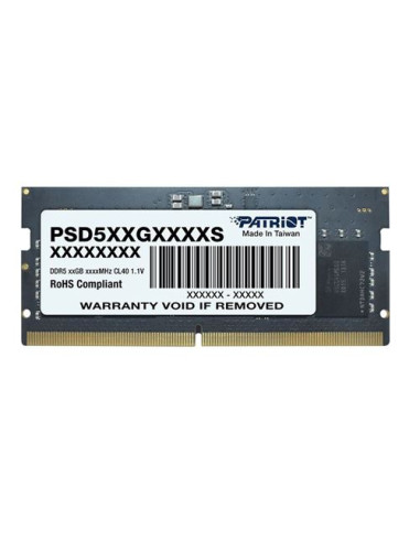 PATRIOT RAM SODIMM 16GB DDR5 4800MHZ