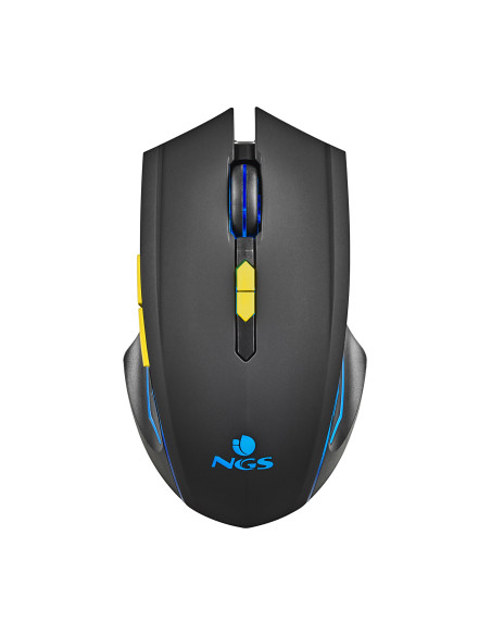 NGS GMX-200 mouse Gaming Ambidestro RF Wireless Ottico 3200 DPI