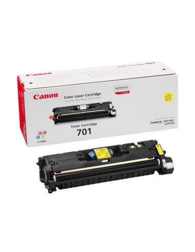 Canon 701 cartuccia toner 1 pz Originale Giallo