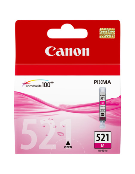 Canon Cartuccia d'inchiostro magenta CLI-521M