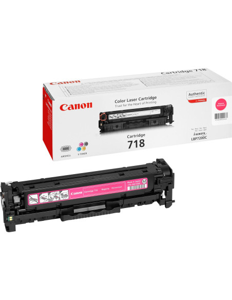 Canon CRG-718 M cartuccia toner 1 pz Originale Magenta